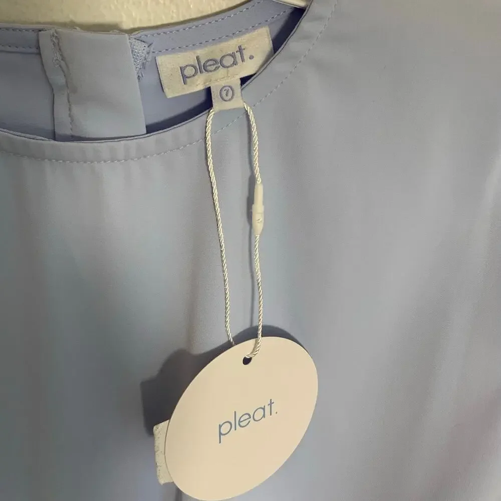 Pleat Josie Dress-Periwinkle NWT size‎ 7